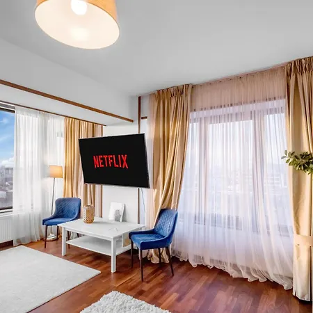 Luxurious Downtown Penthouse With Spectacular Panorama Bukarest