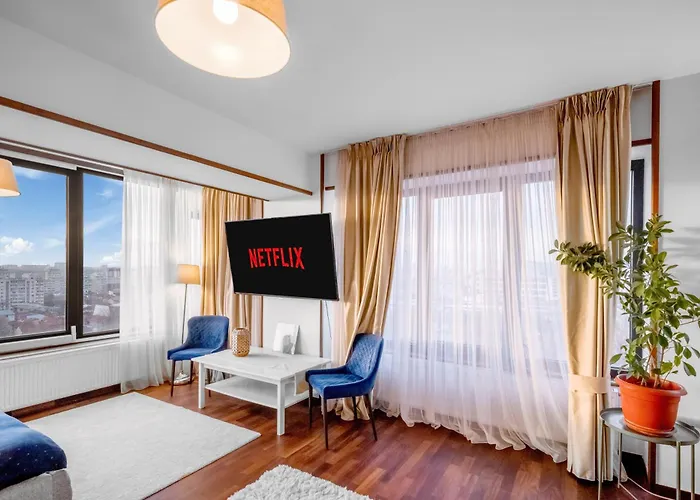 Luxurious Downtown Penthouse With Spectacular Panorama Bukarest