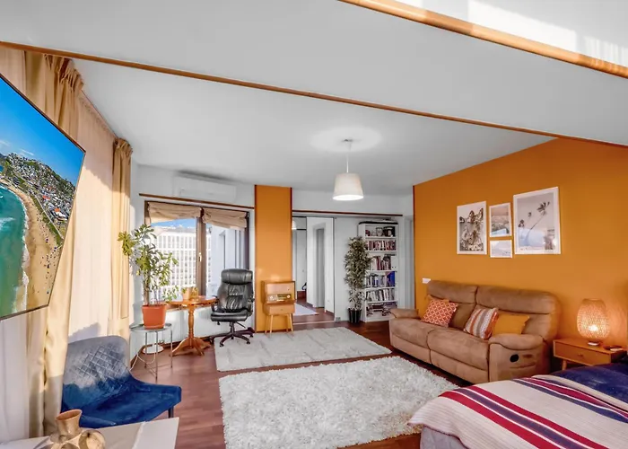 Luxurious Downtown Penthouse With Spectacular Panorama بوخارست