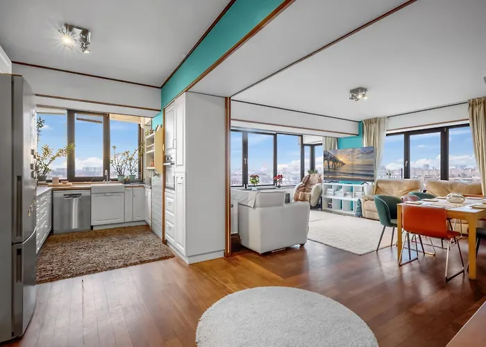 Luxurious Downtown Penthouse With Spectacular Panorama Appartamento Bucarest